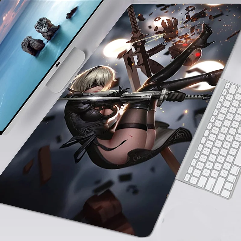 Mouse Pad Gamer New Custom Large XXL Desk Mats Mouse Mat Keyboard Pad Sexy Nier Automata Anti-slip Office Soft Carpet Mice Pad
Mouse Pad Gamer New Custom Large XXL Desk Mats Mouse Mat Keyboard Pad Sexy Nier Automata Anti-slip Office Soft Carpet Mice Pad