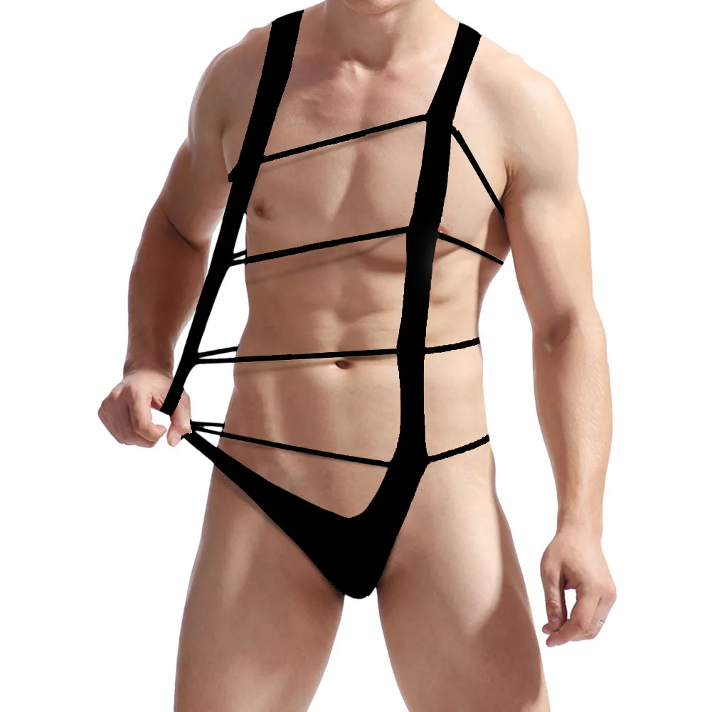Men Sexy See Through Lingerie Bodysuit Pouch Sheath Underwear Sensual Hollow Out Clubwear Breathable Elastic Male Nightwear
Men Sexy See Through Lingerie Bodysuit Pouch Sheath Underwear Sensual Hollow Out Clubwear Breathable Elastic Male Nightwear