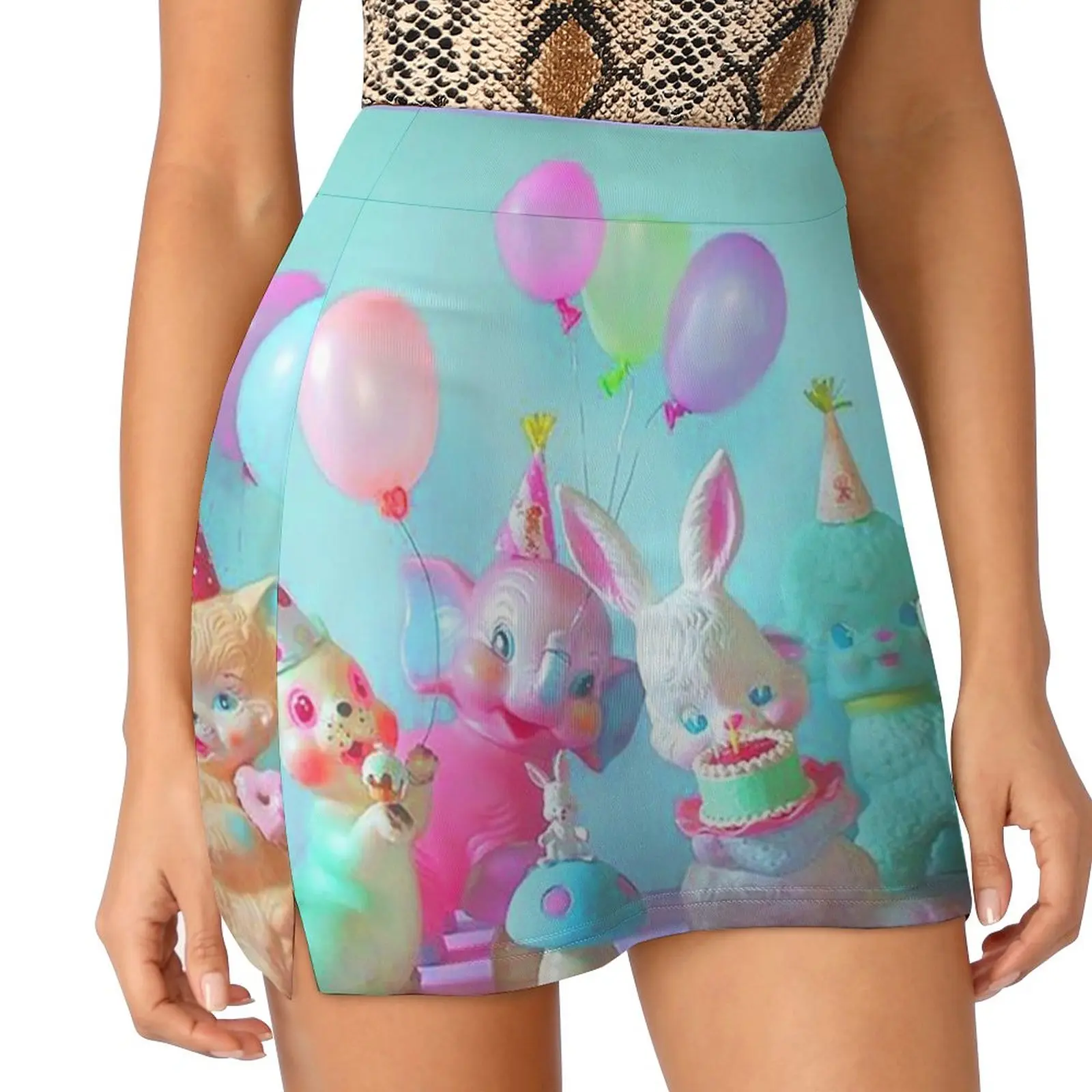 

Kitsch Pastel Party Light Proof Trouser Skirt clothing women summer 2023 Skort for women clothes sexy skirt