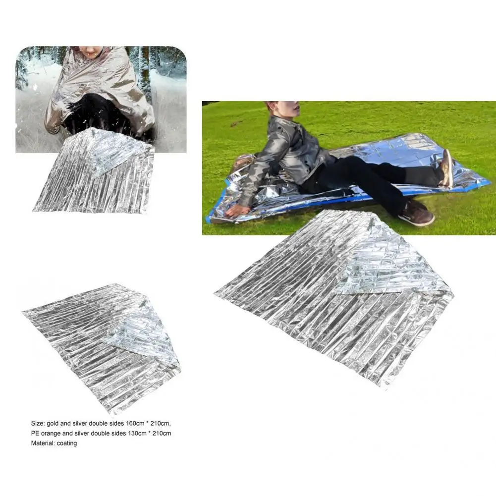 Useful Portable Moisture-Proof Space Survival Kit Camping Blanket for Camping Space Blanket Emergency Blankets
Useful Portable Moisture-Proof Space Survival Kit Camping Blanket for Camping Space Blanket Emergency Blankets