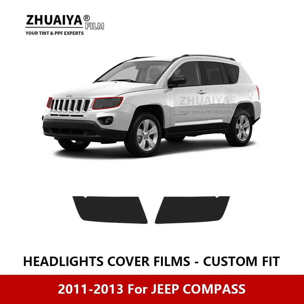Для JEEP COMPASS 2011-2013 Автомобильная внешняя фара против царапин PPF предварительно отрезанная Защитная пленка для ремонта автомобильные наклейки аксессуары
Для JEEP COMPASS 2011-2013 Автомобильная внешняя фара против царапин PPF предварительно отрезанная Защитная пленка для ремонта автомобильные наклейки аксессуары