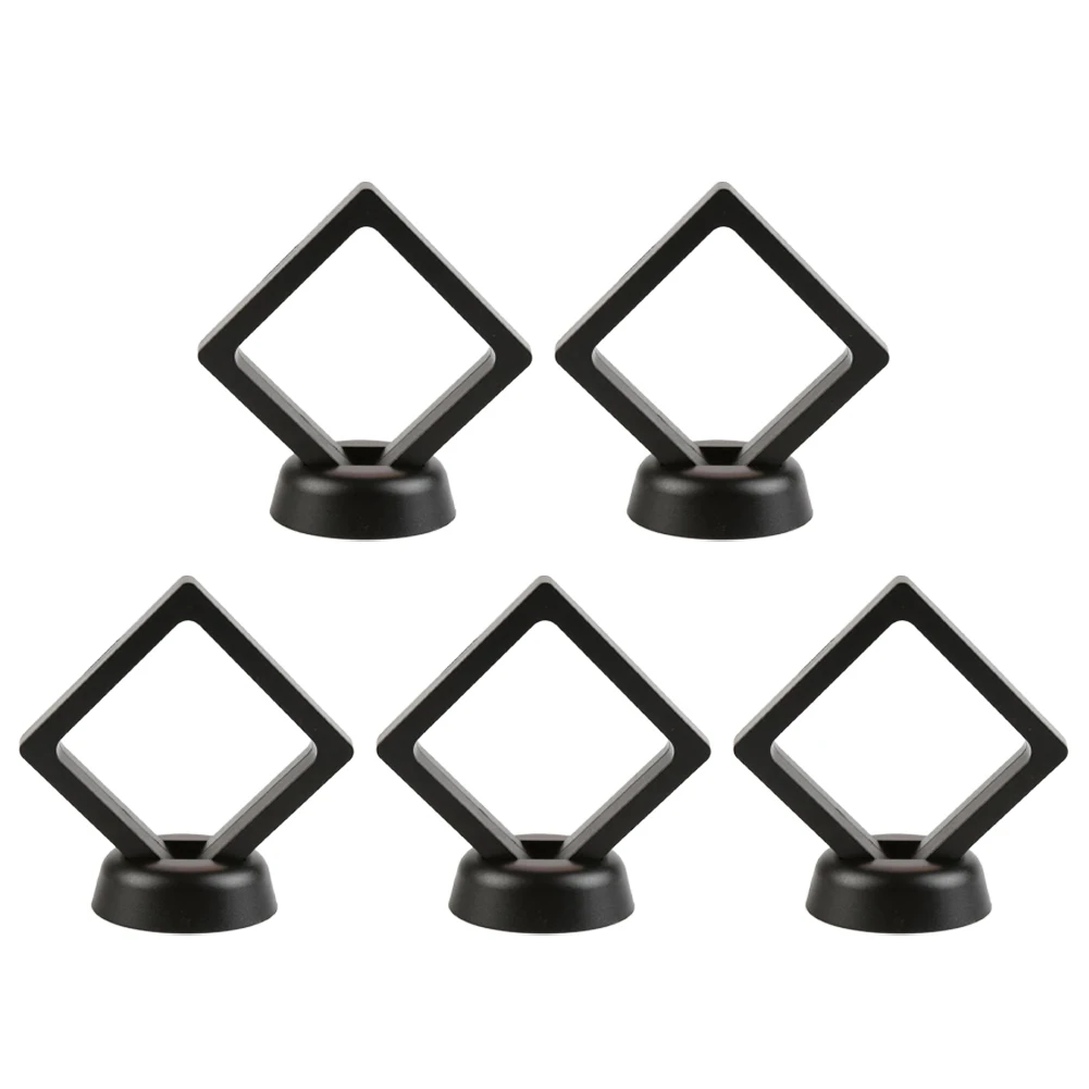 5PCS 3D Floating Frame Holder Stand Box Clear Jewelry Ring Coin Display Case Hardware Storage Holders Racks Home Storage
5PCS 3D Floating Frame Holder Stand Box Clear Jewelry Ring Coin Display Case Hardware Storage Holders Racks Home Storage