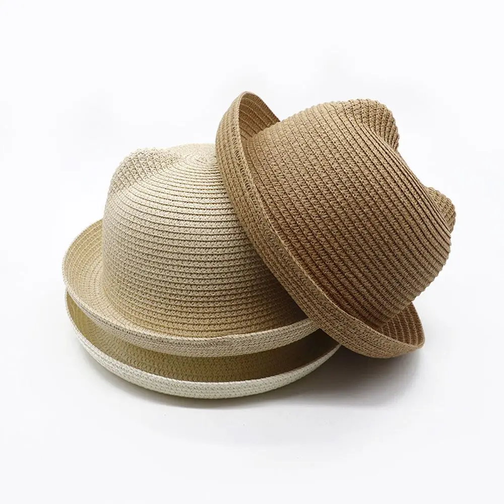 Cute Adult/Children style Breathable Soft Boys Girls Outdoor Bucket Cap Baby Hat with Ears Straw Cap Summer Sun Hat
Cute Adult/Children style Breathable Soft Boys Girls Outdoor Bucket Cap Baby Hat with Ears Straw Cap Summer Sun Hat