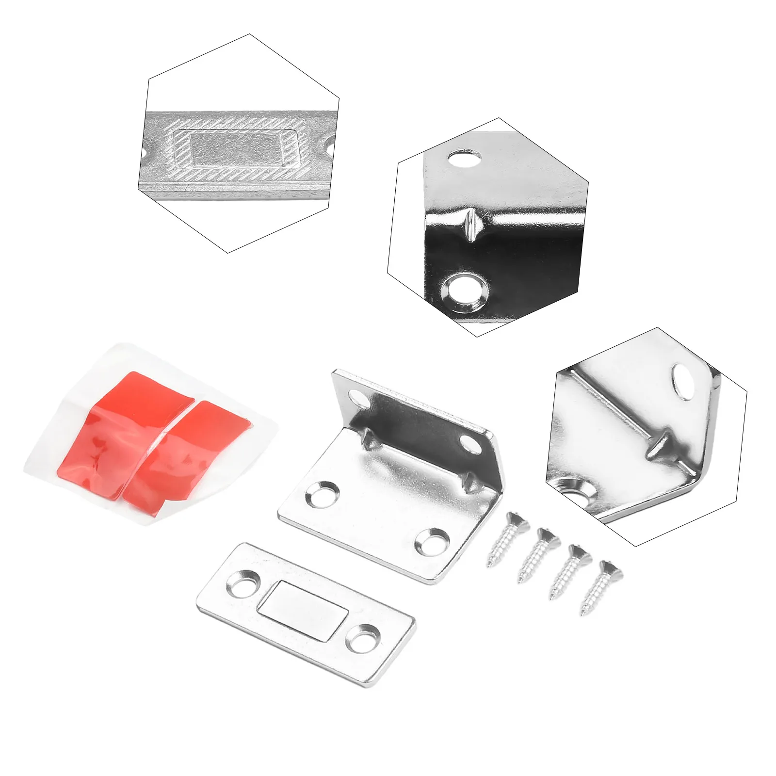 Magnetic Cabinet Catches Magnet Door Stops Hole-Free Invisible Magnet Door Suction Cabinet Strong Magnetic Attractor Hardware
Magnetic Cabinet Catches Magnet Door Stops Hole-Free Invisible Magnet Door Suction Cabinet Strong Magnetic Attractor Hardware