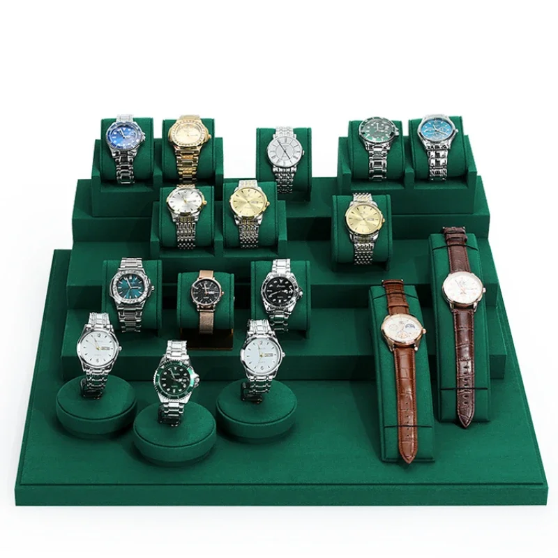 Watch display props counter display window watch stand watch bracelet live broadcast booth watch display rack
Watch display props counter display window watch stand watch bracelet live broadcast booth watch display rack