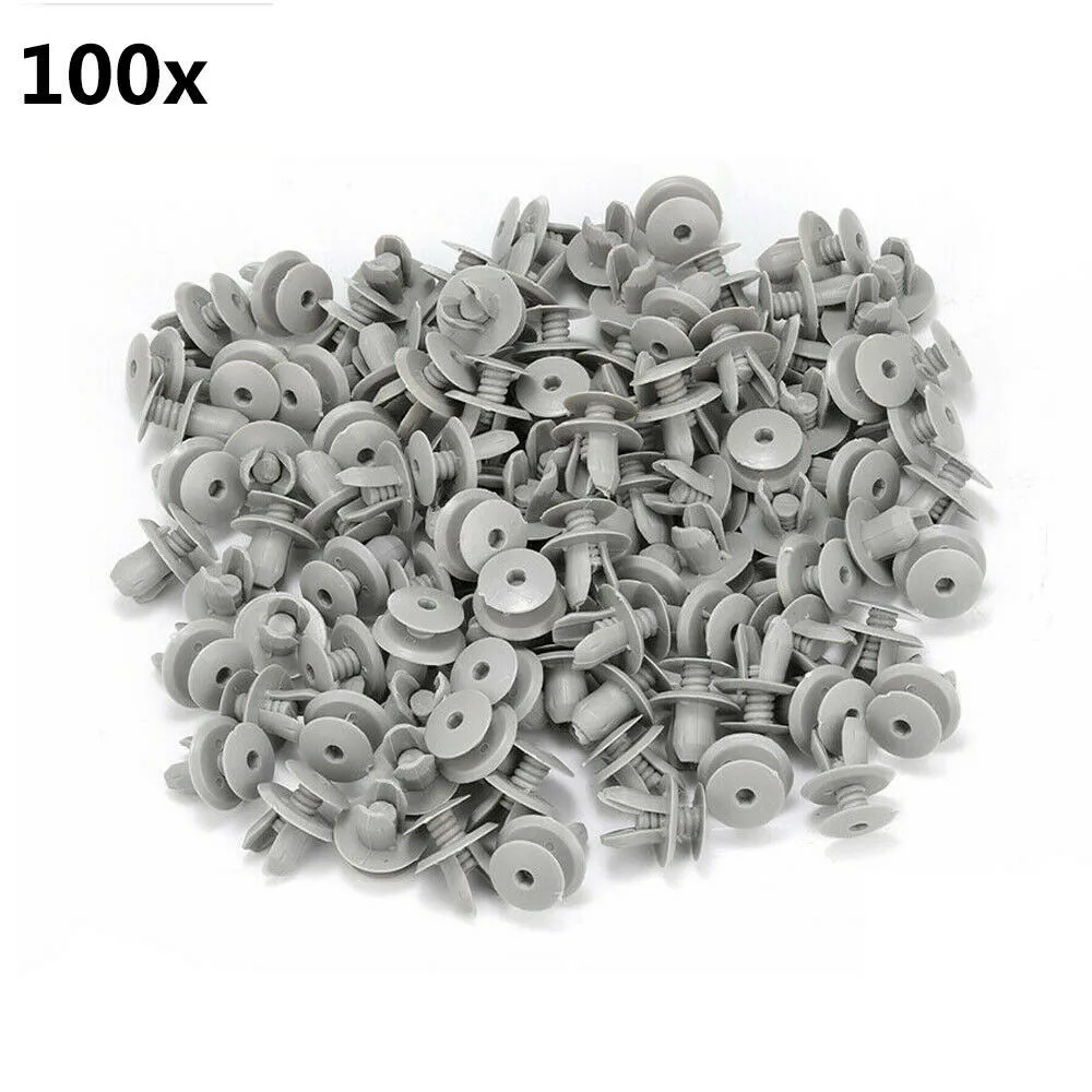 

100PCS/set Fastening Clips For Transporter T4 T5 Interior Paneling 701867299 Easy To Install 100% High Quality