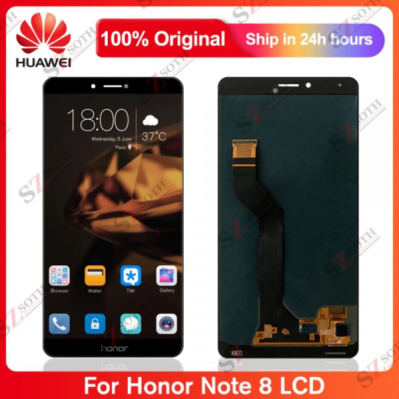 6.6" Screen For HUAWEI Honor Note 8 LCD Display Touch Screen Digitizer Replacement For Honor Note8 EDI-AL10 LCD
6.6" Screen For HUAWEI Honor Note 8 LCD Display Touch Screen Digitizer Replacement For Honor Note8 EDI-AL10 LCD