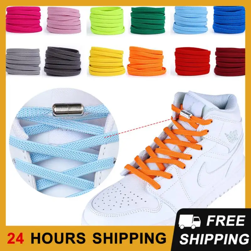 New Elastic Locking Shoelaces Flats No Tie Shoelace Quick Sneakers Locking Shoe Laces Kids Adult Women Men Shoes Lace Strings
New Elastic Locking Shoelaces Flats No Tie Shoelace Quick Sneakers Locking Shoe Laces Kids Adult Women Men Shoes Lace Strings