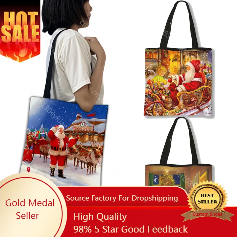 Christmas Gift Tote Bags Merry Christmas Tree Printed Shopping Bags 2022 New Year Present Candy Packaging Bagsa Girls Handbags
Christmas Gift Tote Bags Merry Christmas Tree Printed Shopping Bags 2022 New Year Present Candy Packaging Bagsa Girls Handbags