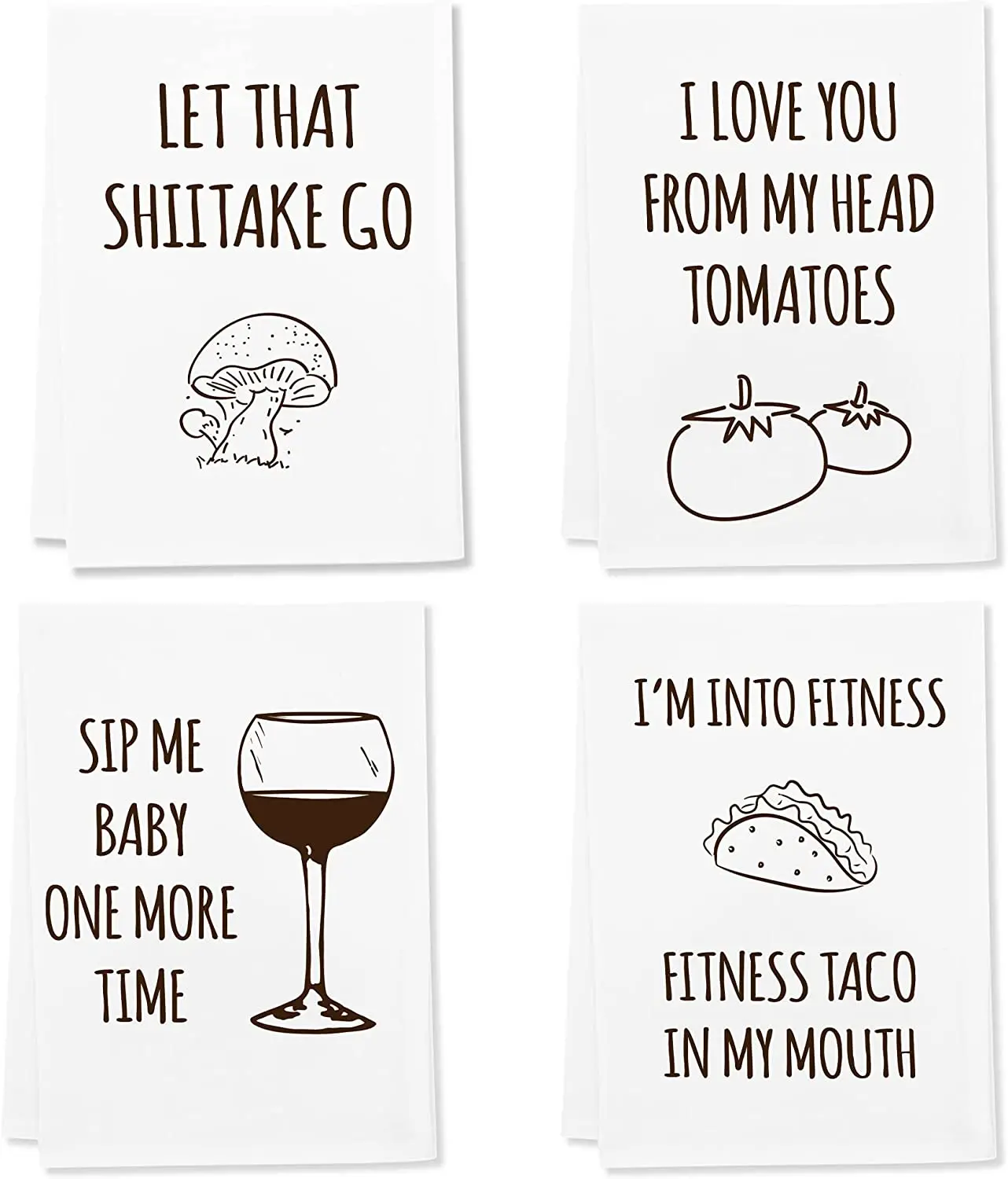 Забавная фотография 4, Sip Me Baby еще раз, милый подарок на новоселье для мамы, мучный мешок, полотенца для блюд (4 шт. полотенец) 
Забавная фотография 4, Sip Me Baby еще раз, милый подарок на новоселье для мамы, мучный мешок, полотенца для блюд (4 шт. полотенец)