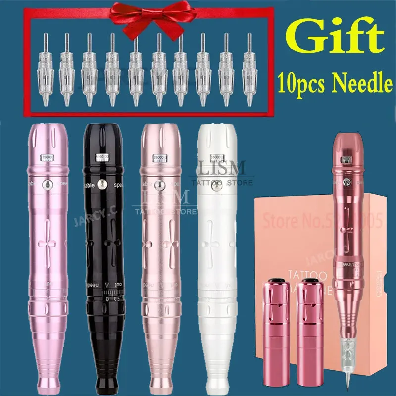 Wireless Tattoo Machine Permanent Makeup Tattoo Pen Kit PMU Eyebrow Tattoo Pen for Microblading for Eyebrow Lip with Battery
Wireless Tattoo Machine Permanent Makeup Tattoo Pen Kit PMU Eyebrow Tattoo Pen for Microblading for Eyebrow Lip with Battery