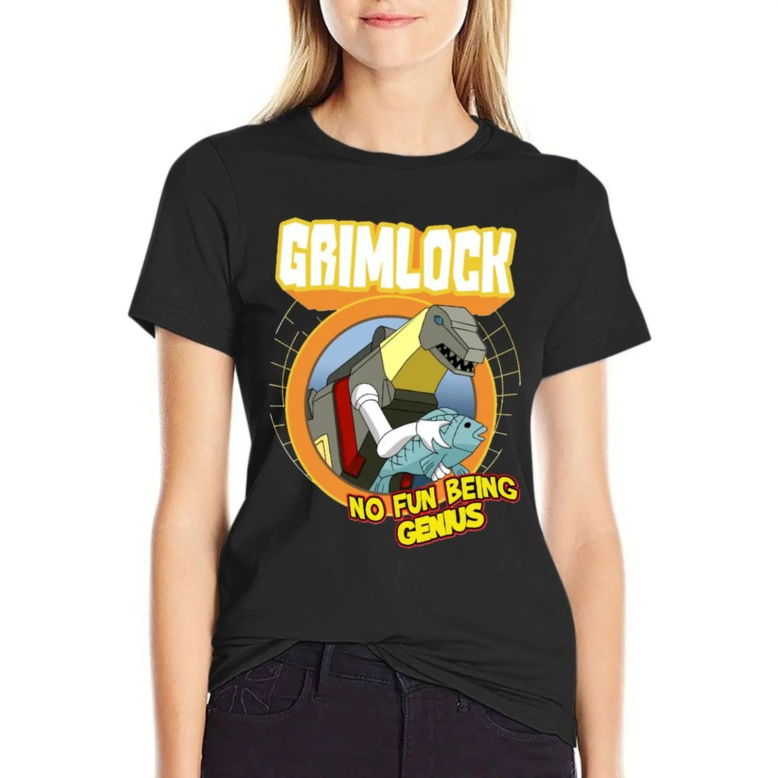 Grimlock not genius Essential T Shirt T-Shirt graphics Female clothing funny t shirts for Women
Grimlock not genius Essential T Shirt T-Shirt graphics Female clothing funny t shirts for Women