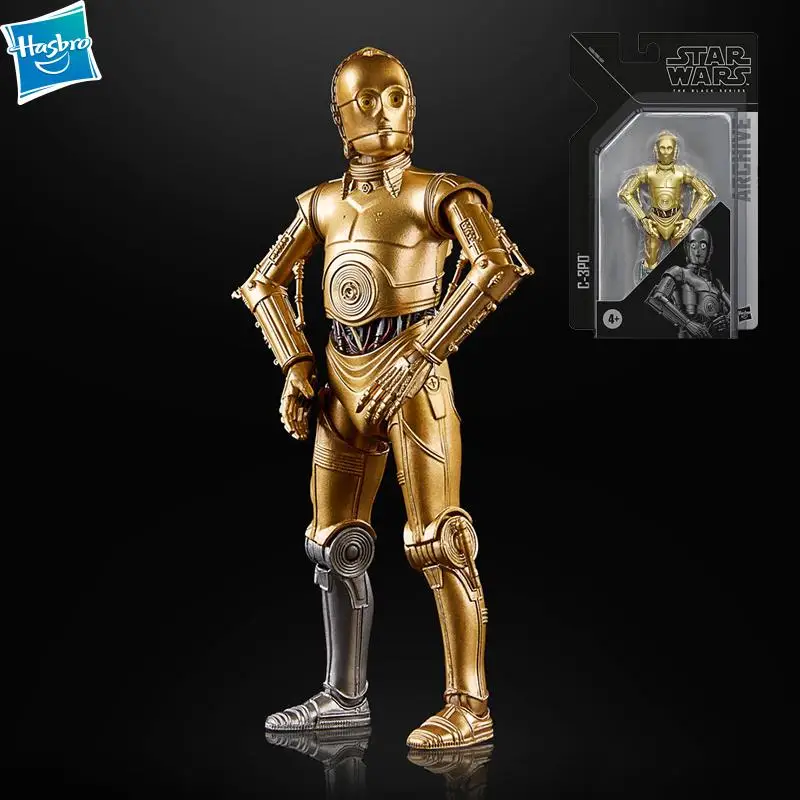 

Original Hasbro Star Wars The Black Series Archive C-3Po A New Hope Collectible Premium Action Figure Model Gift Toys F4369
