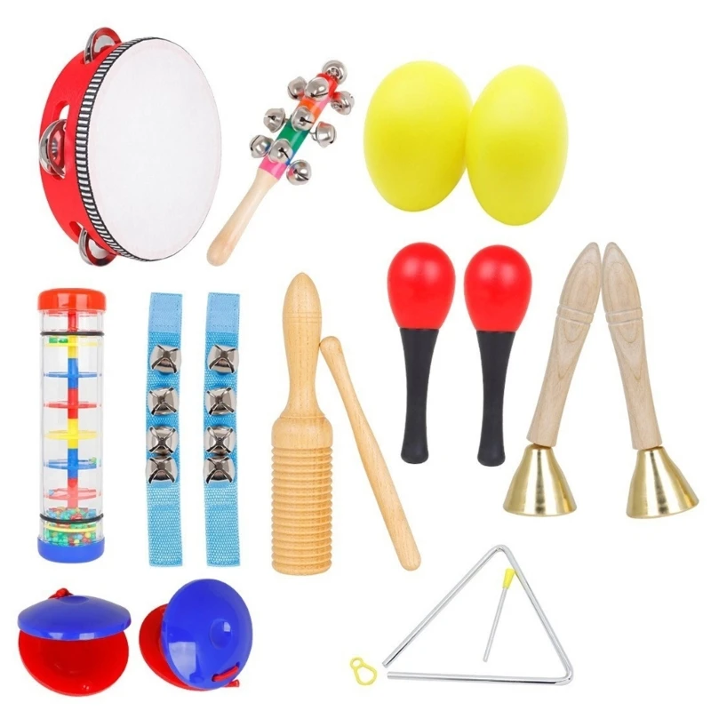 10Pcs Children Percussions Instruments Orff Percussions for Preschools Education
10Pcs Children Percussions Instruments Orff Percussions for Preschools Education