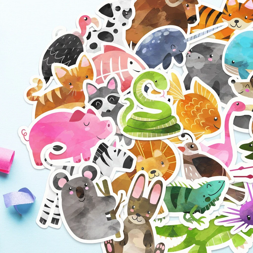 Pack of 35 Cute Animal Stickers Pack Kawaii Decals for Handbook, Water Bottle, Laptop, Scrapbook, Journaling
Pack of 35 Cute Animal Stickers Pack Kawaii Decals for Handbook, Water Bottle, Laptop, Scrapbook, Journaling
