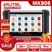 Autel MaxiCOM MK808 OBD2 Scanner Automotivo Car Diagnostic Tool OBD 2 Scanner Active Test Code Reader OBDII Key Coding Tool Autel MaxiCOM MK808 OBD2 Scanner Automotivo Car Diagnostic Tool OBD 2 Scanner Active Test Code Reader OBDII Key Coding Tool