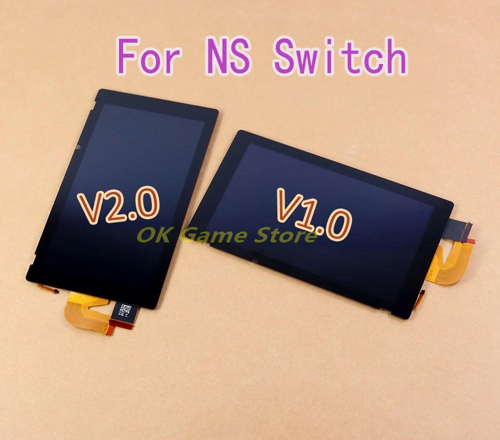 1pc Replacement 2 in 1 Total Touch LCD Screen for Nintend Switch V1 V2 LCD Display Assembly Screen For Switch NS Game Console 
1pc Replacement 2 in 1 Total Touch LCD Screen for Nintend Switch V1 V2 LCD Display Assembly Screen For Switch NS Game Console