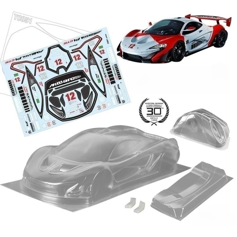 TeamC Bodies 1/10 P1 GTR 190mm On Road Car Body Clear Lexan Car Shell W/Rear Wing .3D Wing Mount, Light Buckle set for Rc Drift
TeamC Bodies 1/10 P1 GTR 190mm On Road Car Body Clear Lexan Car Shell W/Rear Wing .3D Wing Mount, Light Buckle set for Rc Drift