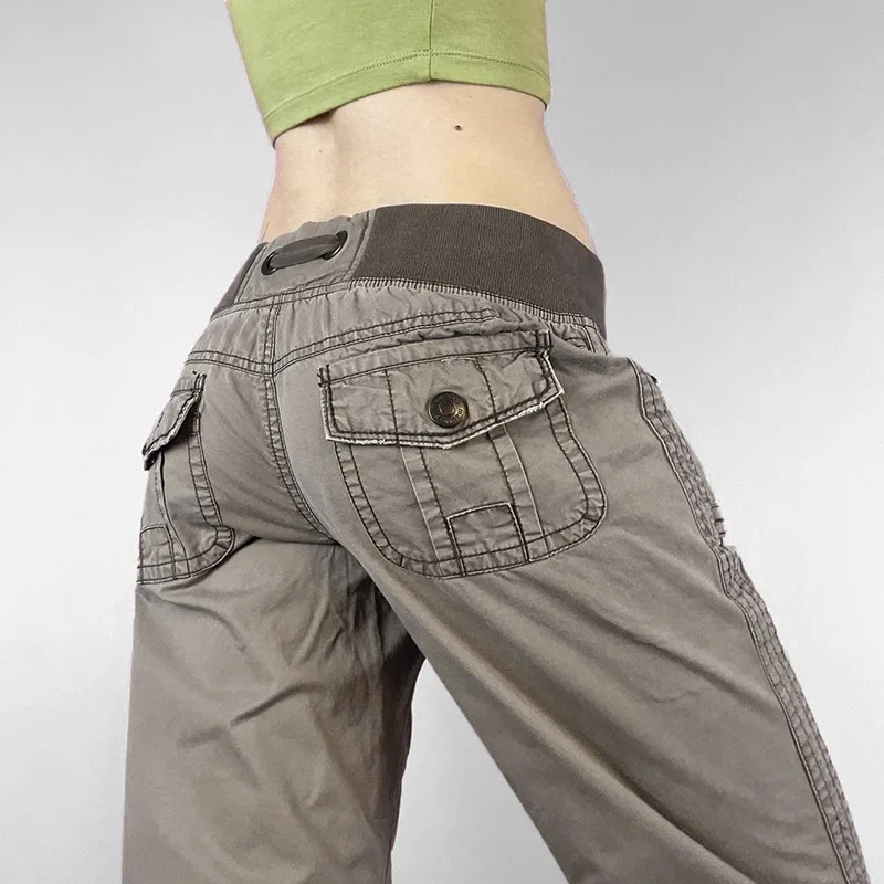 2000s Clothes Y2k Low Rise Boot Cut Jeans Woman Casual Black Striped Denim Trousers Streetwear Flare Pants P77-DD25 283 Sabd56edc7f6a43cfb60e715600ed1132B