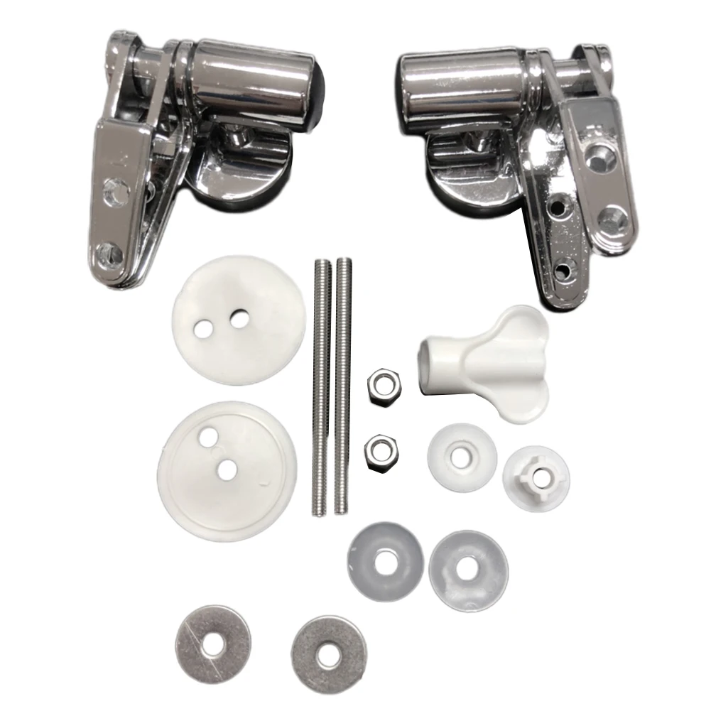 Chrome Toilet BaseSoft Close Hinges Spare Universal Replacement Fittings Hinge Herramientas Ferramentas Taladros Garden
Chrome Toilet BaseSoft Close Hinges Spare Universal Replacement Fittings Hinge Herramientas Ferramentas Taladros Garden