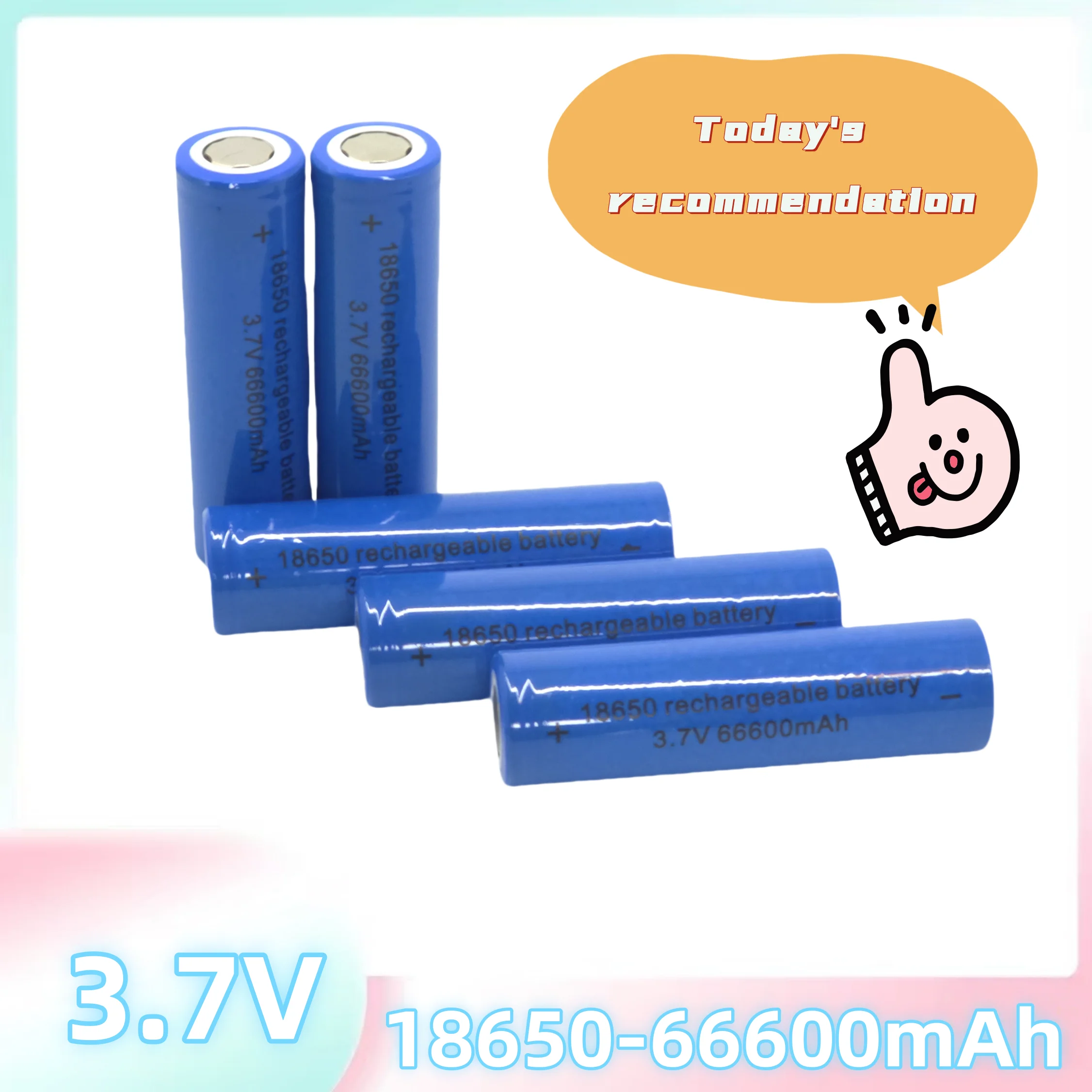 3.7V 18650 Rechargeable Battery 66600mAh – Special for High-Intensity Lighting Equipment, Supports High-Rate Discharge 3.7V 18650 Rechargeable Battery 66600mAh – Special for High-Intensity Lighting Equipment, Supports High-Rate Discharge
