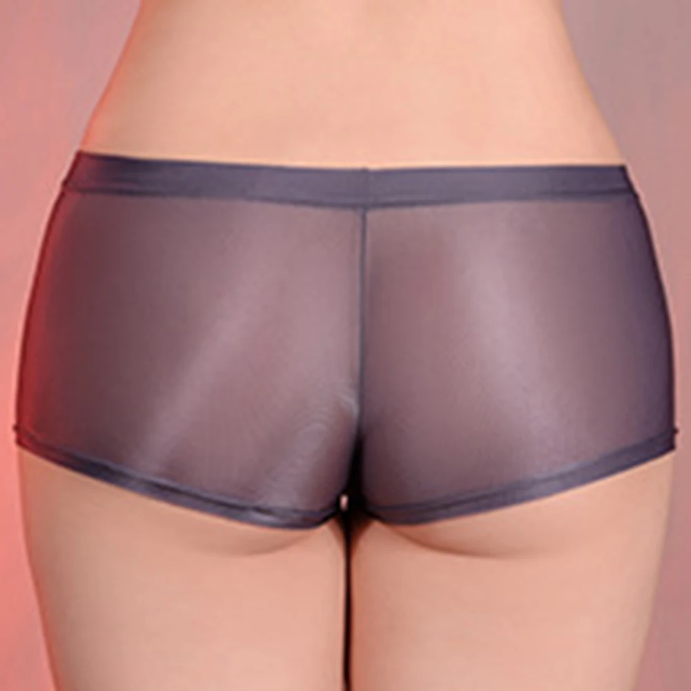 Men Low-Rise Bikini Boxer Briefs Underwear Shiny Oily Panties Pouch Underpants Sexy Solid Color Soft Lingerie Nylon
Men Low-Rise Bikini Boxer Briefs Underwear Shiny Oily Panties Pouch Underpants Sexy Solid Color Soft Lingerie Nylon