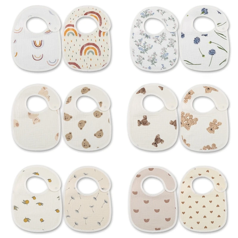 Baby Cotton Bib 2pcs Toddler Waterproof Saliva Towel Feeding Burp Cloth for Newborn Infant Girls Boys Baby Shower Gift
Baby Cotton Bib 2pcs Toddler Waterproof Saliva Towel Feeding Burp Cloth for Newborn Infant Girls Boys Baby Shower Gift