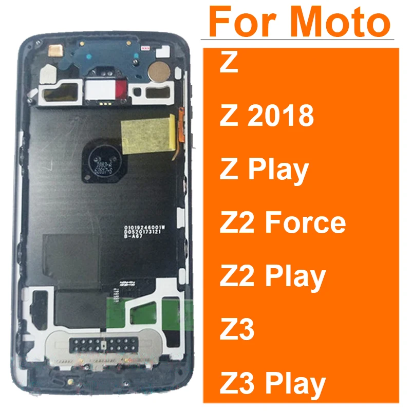 Middle Frame Housing For Motorola Moto Z Play Z2 Force Z2 Play Z3 Play Z 2018 LCD Supporting Middle Frame Chassis Bezel Parts
Middle Frame Housing For Motorola Moto Z Play Z2 Force Z2 Play Z3 Play Z 2018 LCD Supporting Middle Frame Chassis Bezel Parts