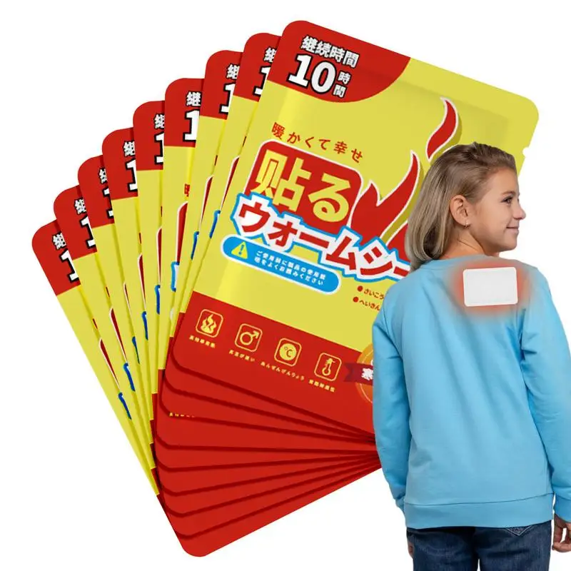 10 шт., термогрелки для рук и ног, до 8 часов
10 шт., термогрелки для рук и ног, до 8 часов