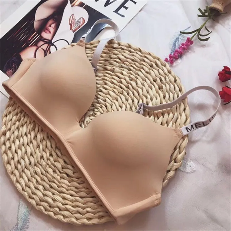 Fashion Seamless Letter Straps Bra Sexy Lingerie Comfort Wireless Bras For Women Underwear Adjustable Push Up Bralette
Fashion Seamless Letter Straps Bra Sexy Lingerie Comfort Wireless Bras For Women Underwear Adjustable Push Up Bralette