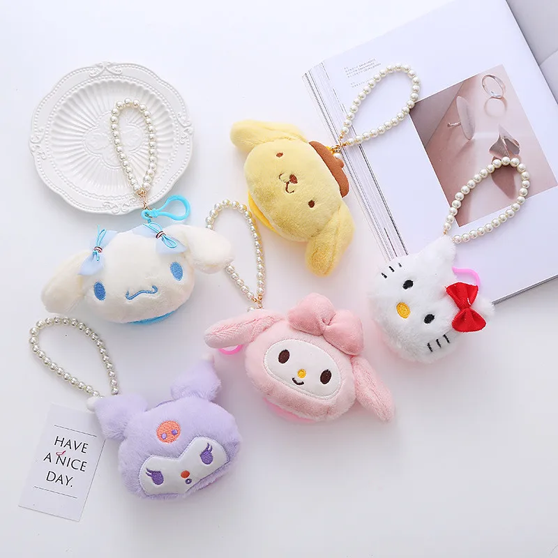 Hello Kitty Plush Bag My Melody Kuromi Pearl Chain Coin Purse Portable Mini Pendant Plush Bag With Plushies Inside Christmas Toy
Hello Kitty Plush Bag My Melody Kuromi Pearl Chain Coin Purse Portable Mini Pendant Plush Bag With Plushies Inside Christmas Toy