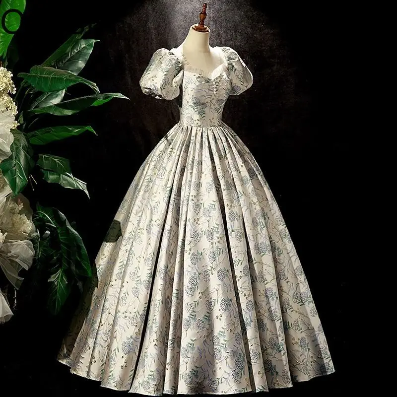 Ofallsis Palace Style Square Neck Puff Sleeve Evening Dress 2024 New French Light Luxury Adult Ceremony Fluffy Dresses Banquet
Ofallsis Palace Style Square Neck Puff Sleeve Evening Dress 2024 New French Light Luxury Adult Ceremony Fluffy Dresses Banquet