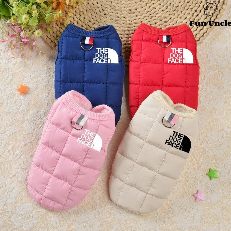 Dog Face Vest Jacket Clothes Winter Cotton Warm Pet Coat Sweater For Small Dogs Puppy Cat Pet Outfit Clothing Apparel Costumes
Dog Face Vest Jacket Clothes Winter Cotton Warm Pet Coat Sweater For Small Dogs Puppy Cat Pet Outfit Clothing Apparel Costumes