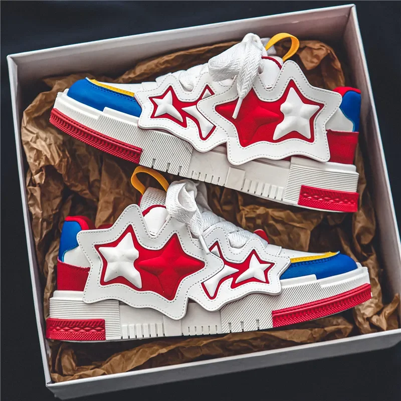 2024 Casual Sports Shoes for Men Men's Skateboarding Shoes Comfortable Non-Slip Chunky Sneakers Man Lace-Up for Free Shipping 
2024 Casual Sports Shoes for Men Men's Skateboarding Shoes Comfortable Non-Slip Chunky Sneakers Man Lace-Up for Free Shipping