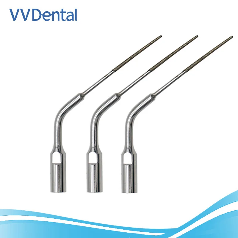 Dental Ultrasonic Scaler Tips Multifunction Diamond Coated Endo Perio Scaling Tips for EMS Woodpecker Scaler Handpiece
Dental Ultrasonic Scaler Tips Multifunction Diamond Coated Endo Perio Scaling Tips for EMS Woodpecker Scaler Handpiece
