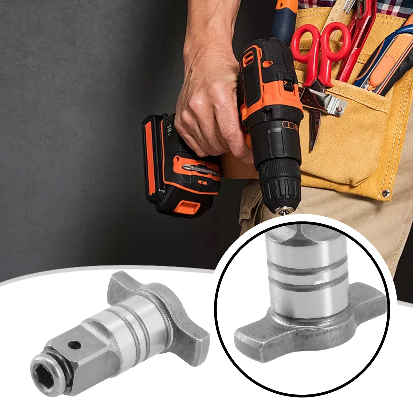 Electric Brushless Impact Wrench Shaft Accessories Dual Use Wrench Shaft Part Metal For Impact Driver Drill Power Tool Parts
Electric Brushless Impact Wrench Shaft Accessories Dual Use Wrench Shaft Part Metal For Impact Driver Drill Power Tool Parts