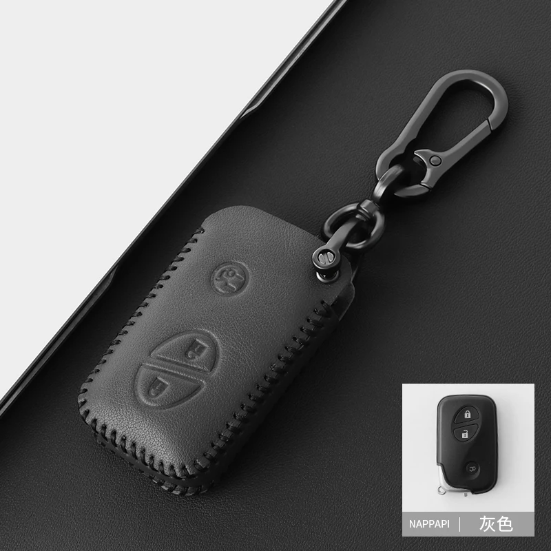 

Leather key case For Lexus old ES240 RX270 LS LX CT GX Key chain protective case, men's and women's car refitting and decoration