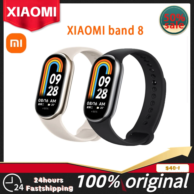 

Xiaomi Mi Band 8 Blood Oxygen 1.62 AMOLED Screen Fitness Bracelet Miband8 60Hz Fitness Traker Heart Rate Monitor Mi Smart Band