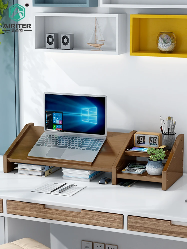 Laptop computer bracket bracket monitor heightener base pad height office desktop storage rack storage shelf folding Rack
Laptop computer bracket bracket monitor heightener base pad height office desktop storage rack storage shelf folding Rack