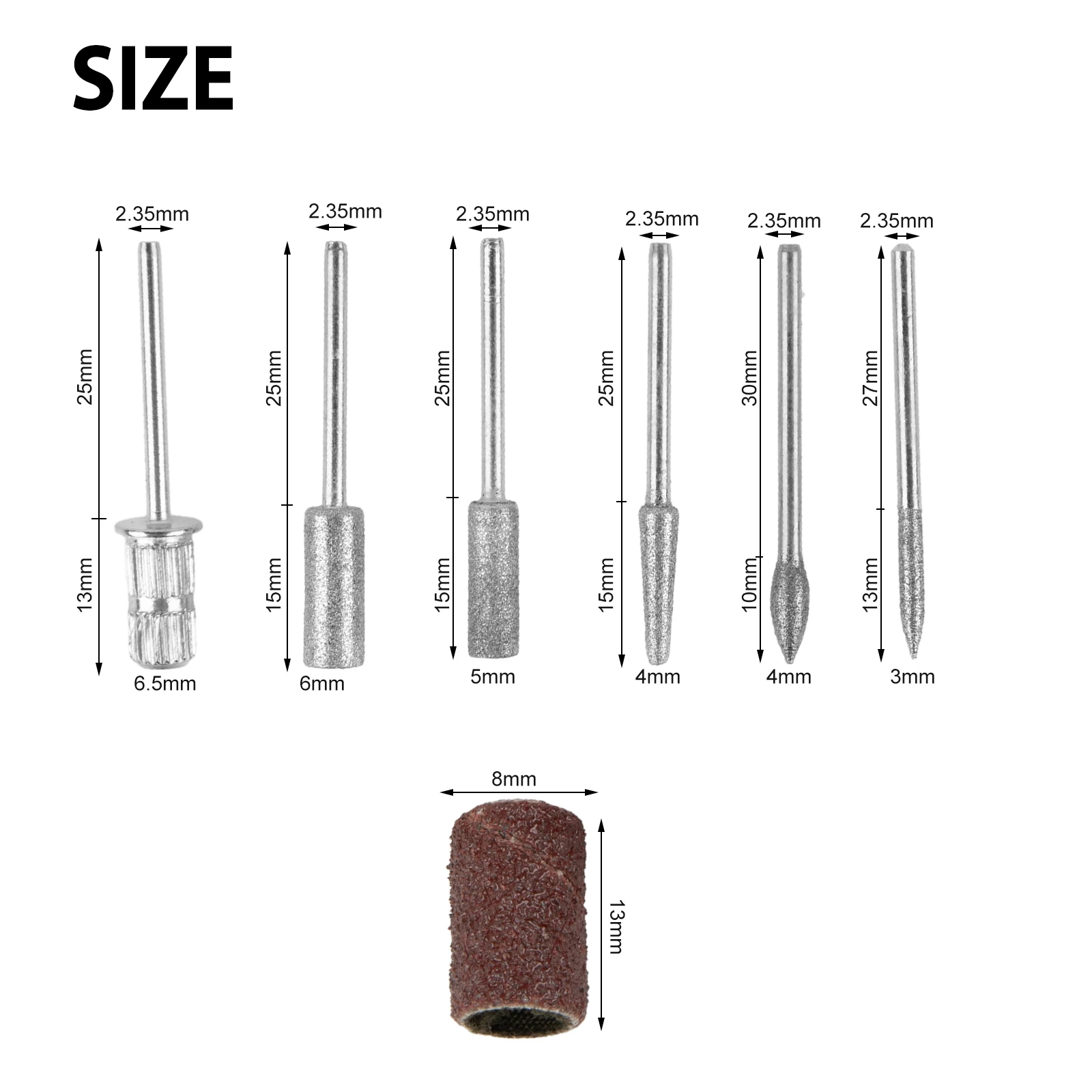 12 Pcs Nail Drill Bits Electrical Nail File Cuticle Cutter Tips Burring Cleaning Sanding Bands Polishing Bit Grinder Accessories
12 Pcs Nail Drill Bits Electrical Nail File Cuticle Cutter Tips Burring Cleaning Sanding Bands Polishing Bit Grinder Accessories