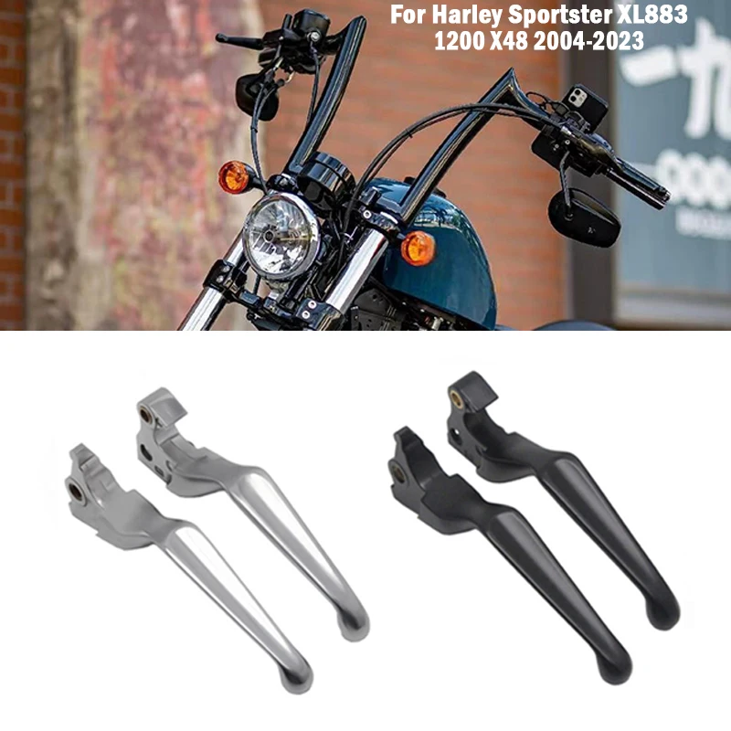 

Motorcycle For Harley Sportster Iron XL XR 883 1200 X V C 2004-2023 Accessories Hand Control Handle Brake Clutch Lever Kit Part