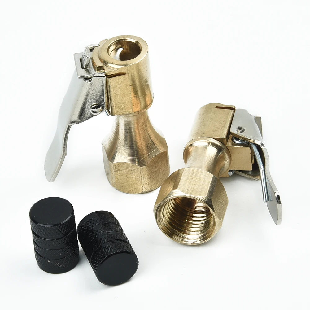 4Pcs/Set Brass Chuck Air Heavy Duty Flow Lock On Tire W/Clip For Inflator Gauge Air -Chuck Clips Car Repair Accessories
4Pcs/Set Brass Chuck Air Heavy Duty Flow Lock On Tire W/Clip For Inflator Gauge Air -Chuck Clips Car Repair Accessories