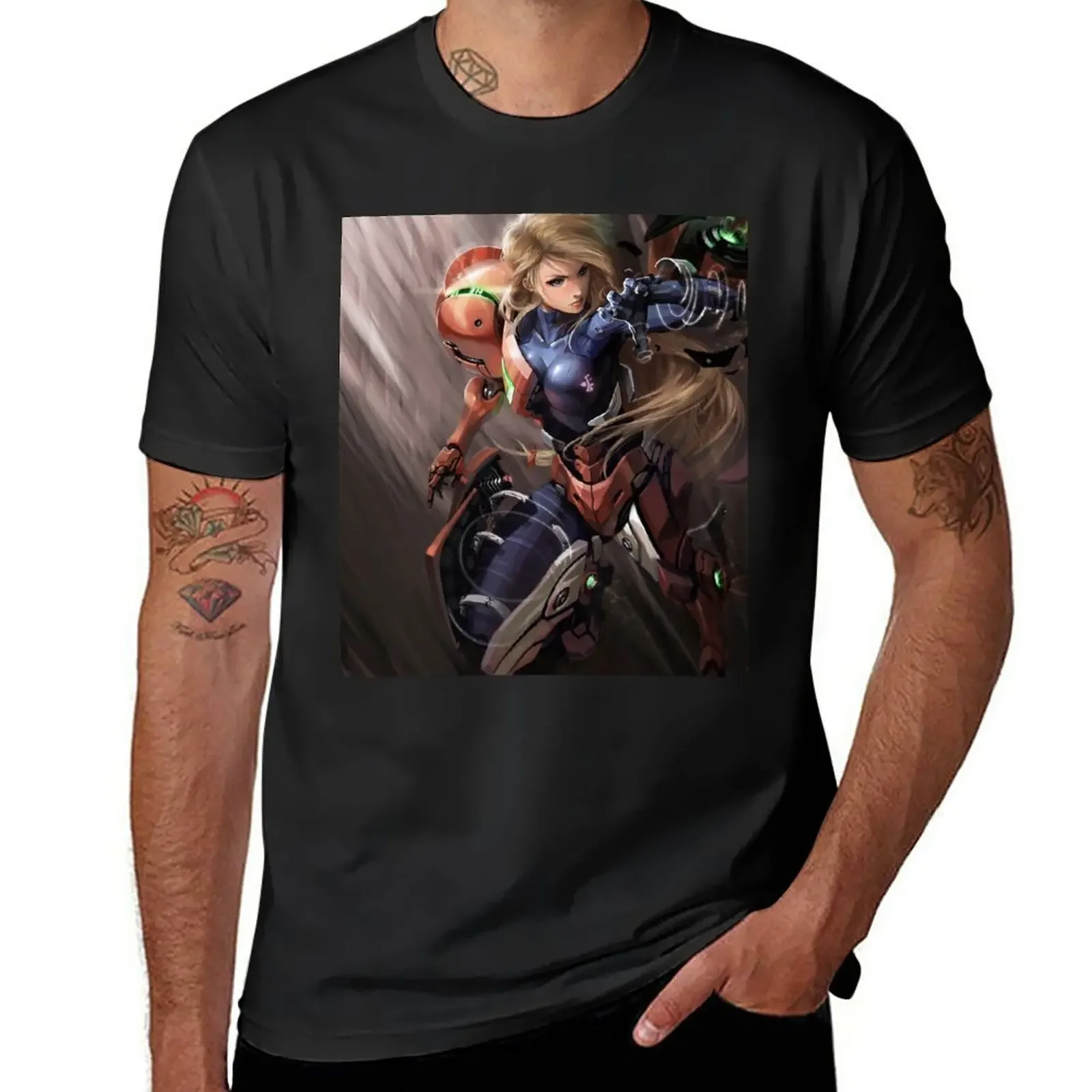 Zero Suit Samus Out Of The Varia Suit T-Shirt shirts graphic tees oversizeds kawaii clothes T-shirt men
Zero Suit Samus Out Of The Varia Suit T-Shirt shirts graphic tees oversizeds kawaii clothes T-shirt men