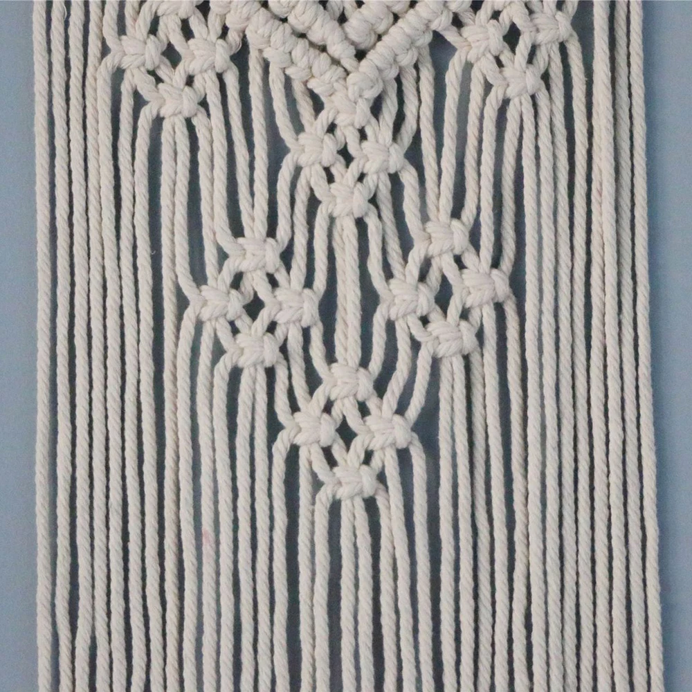 Handwoven Macrame Star Wall Tapestry - Boho Cotton Decor 6 Sabecd175c3bc4ddcb6528ddb581dabc7p