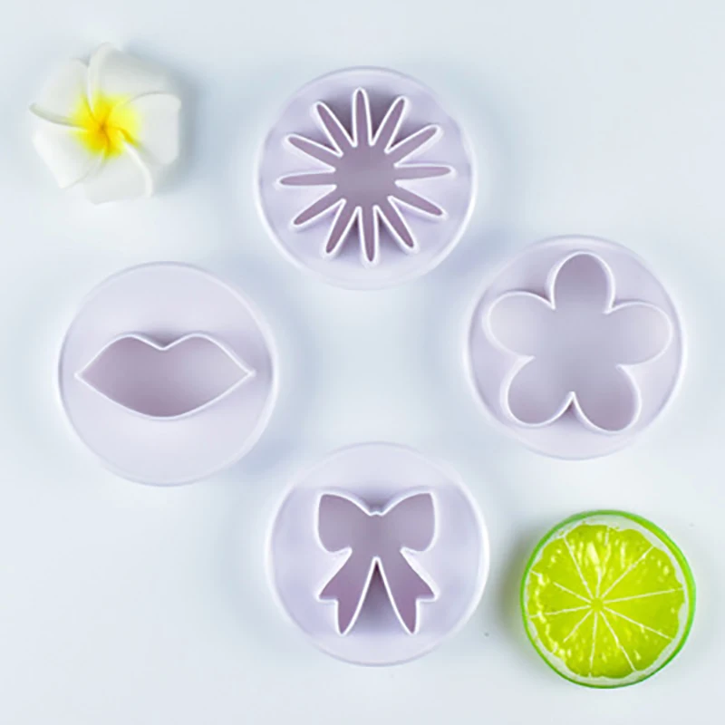 4Pcs Wedding Chocolate Cookie Candy Mold Flower Bow Shape Cake Fondant Pastry Cutter Christmas Kitchen Baking Decorating Tools
4Pcs Wedding Chocolate Cookie Candy Mold Flower Bow Shape Cake Fondant Pastry Cutter Christmas Kitchen Baking Decorating Tools