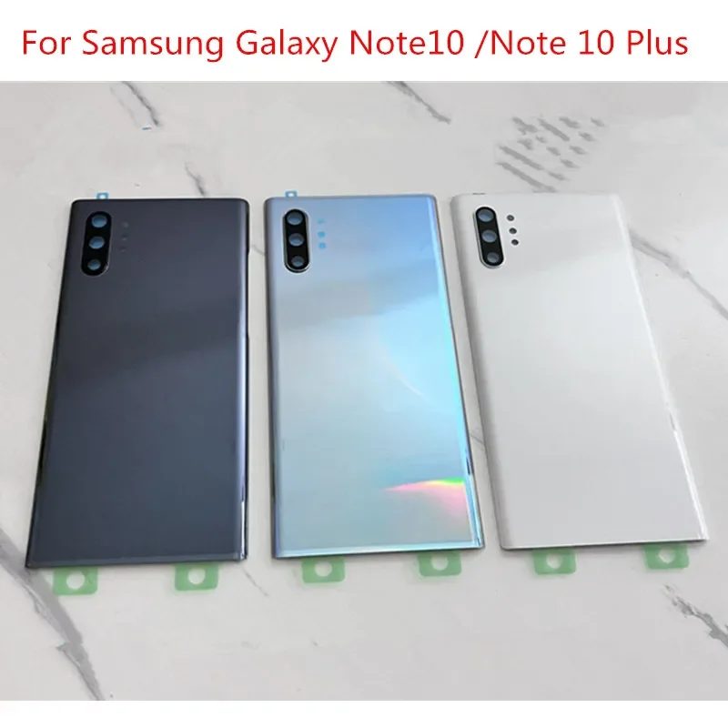 

Cover Housing For Samsung Galaxy NOTE10 N975 N975F Note 10 PLus N970 N970F Rear Glass Case Adhesive Replace Back Battery