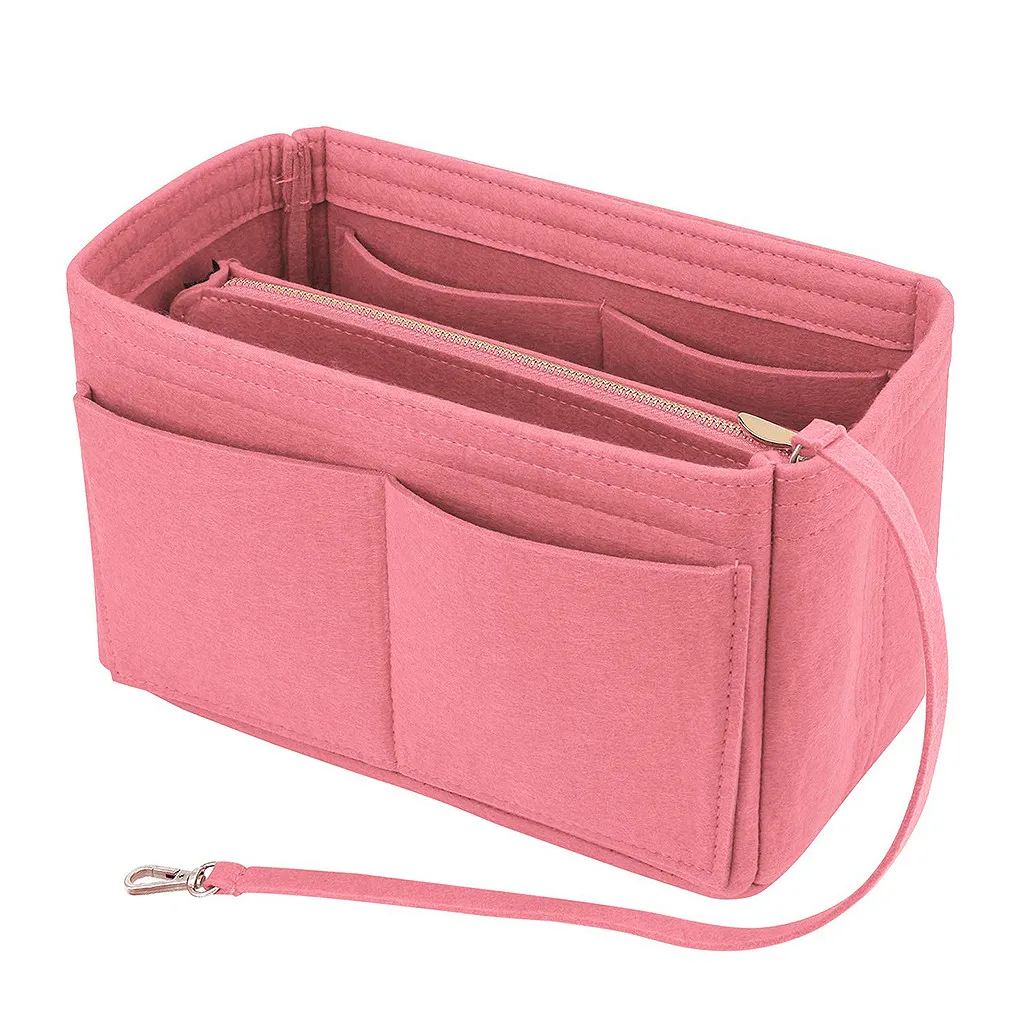 Insert Bag Zipper Multi Pocket Handbag Purse Organizer Holder Makeup Travel Cosmetic Bags Travel Hanger Home Accessories Tools
Insert Bag Zipper Multi Pocket Handbag Purse Organizer Holder Makeup Travel Cosmetic Bags Travel Hanger Home Accessories Tools