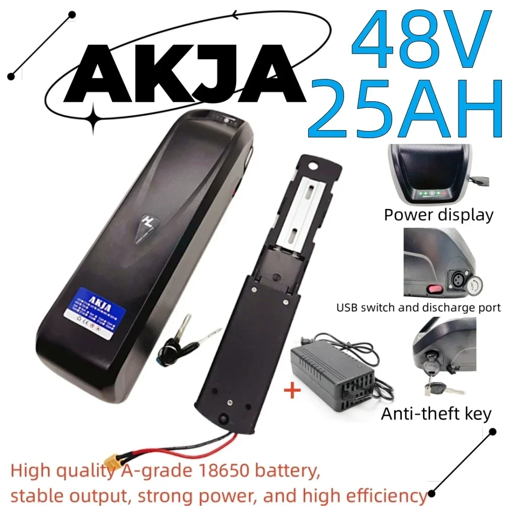 New Full Capacity Power 18650 Lithium Battery 36V48V52V 25AH Lithium Battery Pack Suitable for 250-2000W+Air fast transportation
New Full Capacity Power 18650 Lithium Battery 36V48V52V 25AH Lithium Battery Pack Suitable for 250-2000W+Air fast transportation
