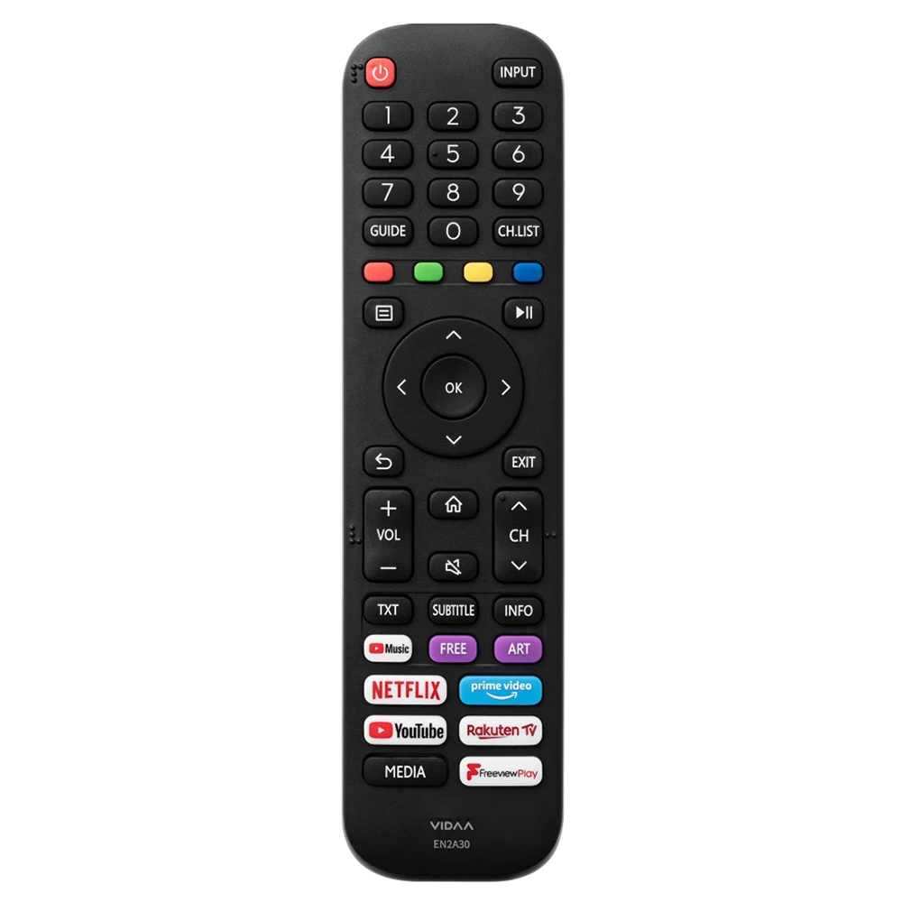 EN2A30 New ORIGINAL For Hisense Smart 4K TV Remote Control 55AE7400F 43A7500FTUK 50A7300FTUK TV Remoto 55AE7400FTUK
EN2A30 New ORIGINAL For Hisense Smart 4K TV Remote Control 55AE7400F 43A7500FTUK 50A7300FTUK TV Remoto 55AE7400FTUK