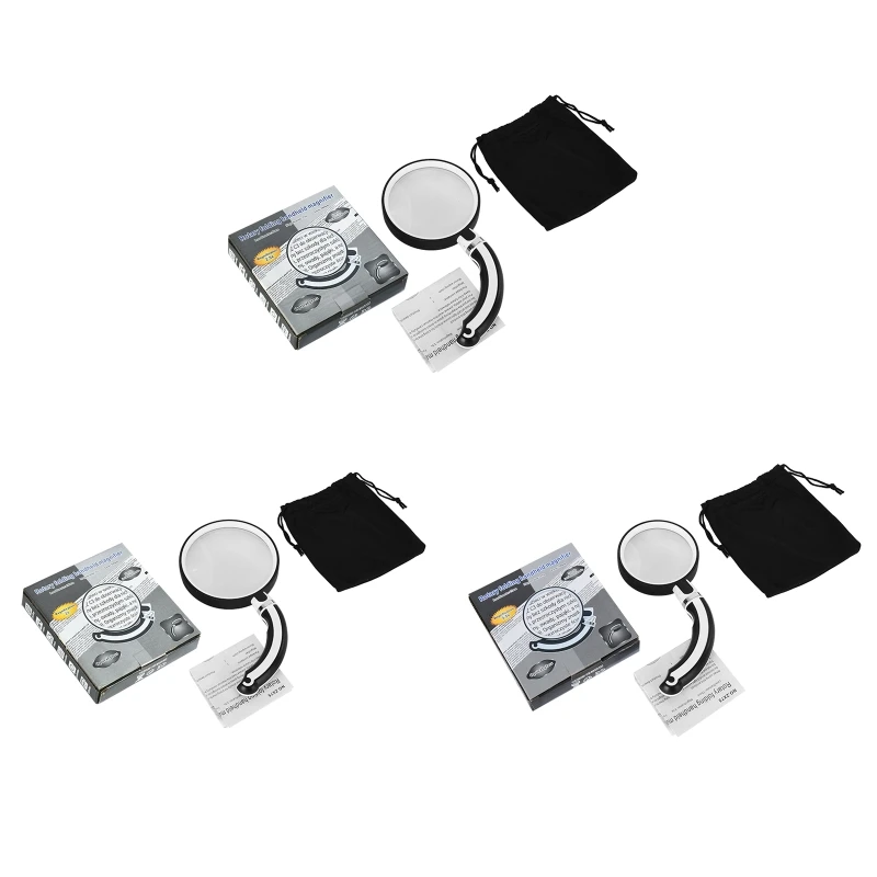 Upgraded Glass Handheld Glass Rotatable Magnifier Seniors Reading Inspection Jewelry Gift
Upgraded Glass Handheld Glass Rotatable Magnifier Seniors Reading Inspection Jewelry Gift